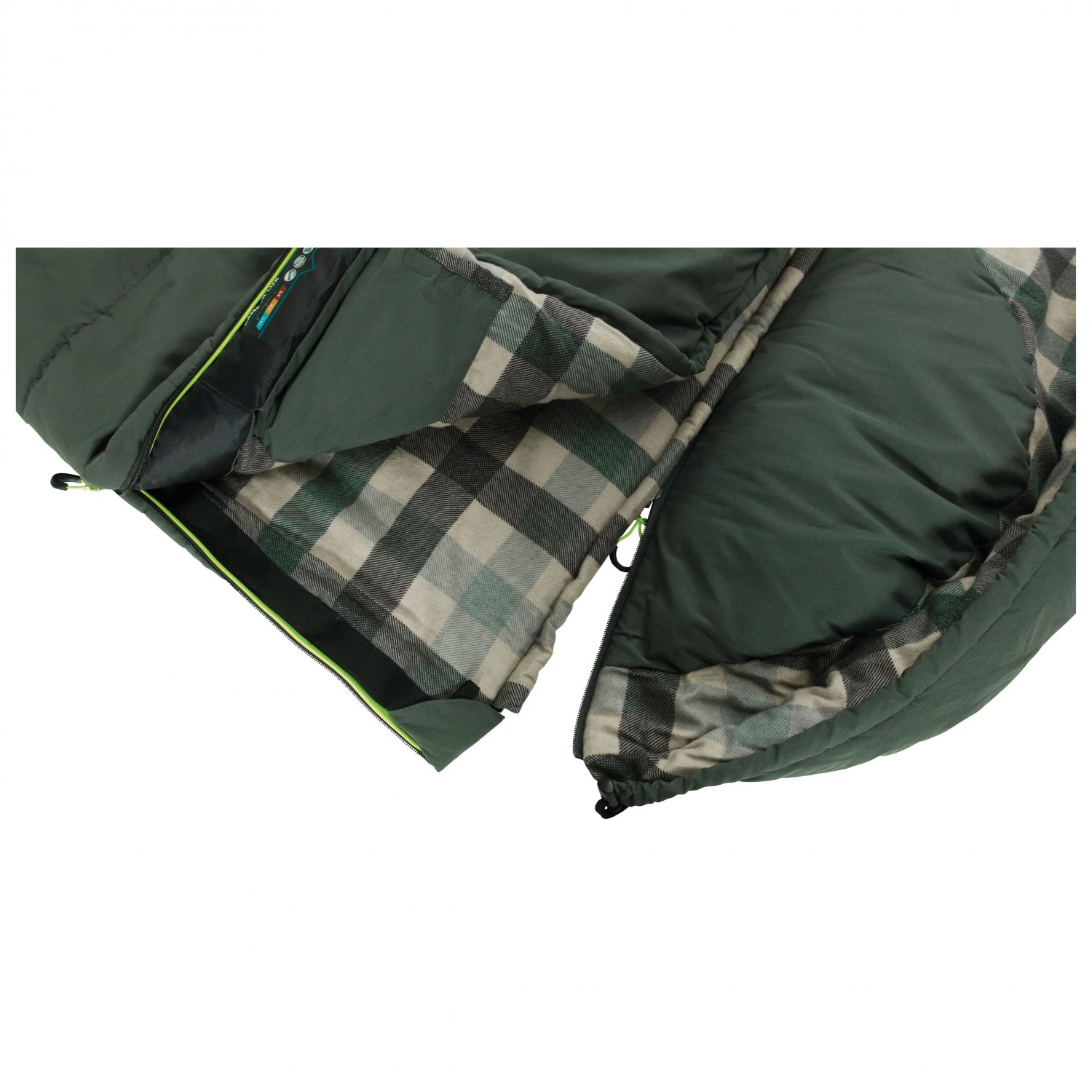 Outwell Camper Lux Double - Kunstfaserschlafsack 5 Outwell Camper Lux Double - Kunstfaserschlafsack – Bild 3