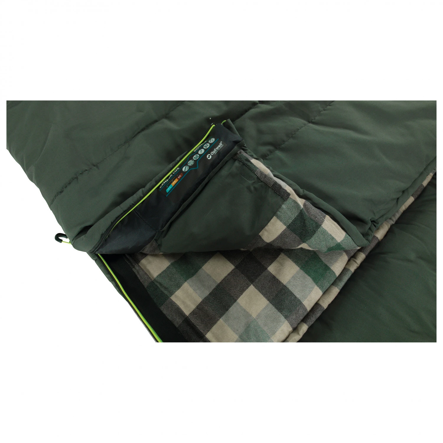 Outwell Camper Lux Double - Kunstfaserschlafsack 6 Outwell Camper Lux Double - Kunstfaserschlafsack – Bild 4